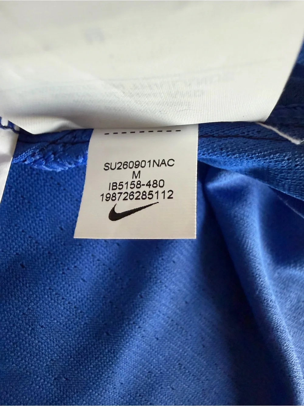 Nike France National Team Home WC 26 Pitch Soccer Jersey IB5158-480 Men’s Sz: M